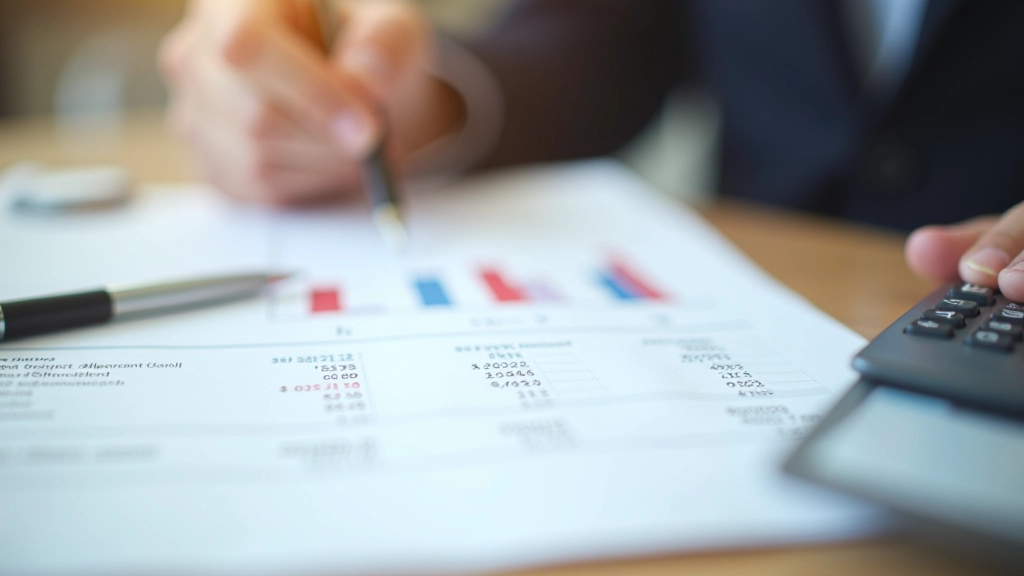 Finanzdiagramm zeigt Vergleich von Arbeitgeberzuschuss-Quoten in Prozent